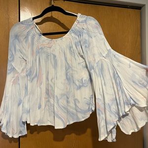 Hollister off the shoulder top